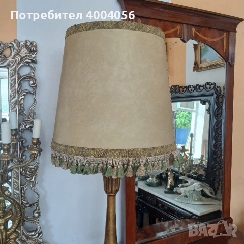 Голяма лампа, снимка 3 - Антикварни и старинни предмети - 51441098