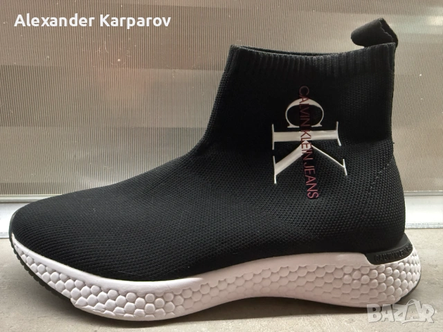 Calvin Klein Jeans оригинални маратонки / sock sneakers 38, снимка 2 - Маратонки - 53713007