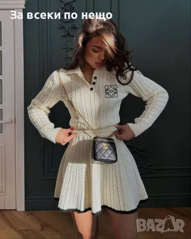 Дамска рокля Loewe - 3 налични цвята Код A66, снимка 4 - Рокли - 47390566