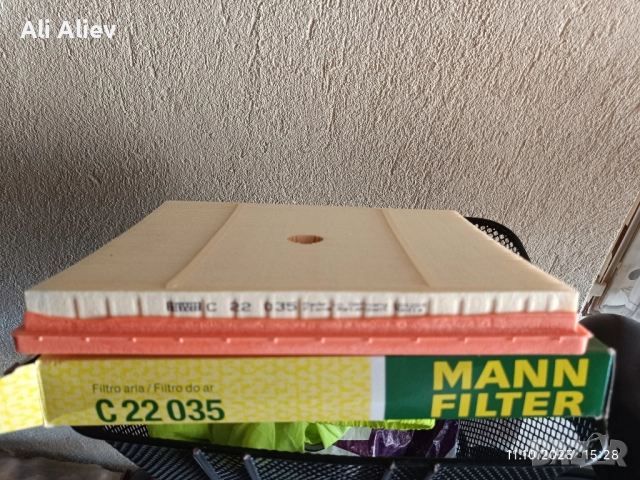 Въздушен филтър MANN за Шкода Октавия, Скала , снимка 4 - Части - 52018916