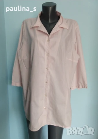 Три различни броя / Розова маркова риза "miss Etam", "B'B" и "Canda" / голям размер , снимка 8 - Ризи - 36084720