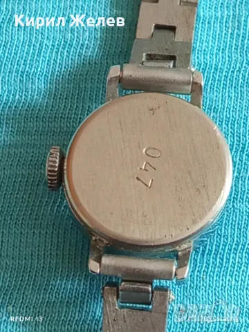 Стар механичен часовник дамски Заря СССР 17 камъка за ремонт части КОЛЕКЦИЯ 31924, снимка 5 - Антикварни и старинни предмети - 50371980