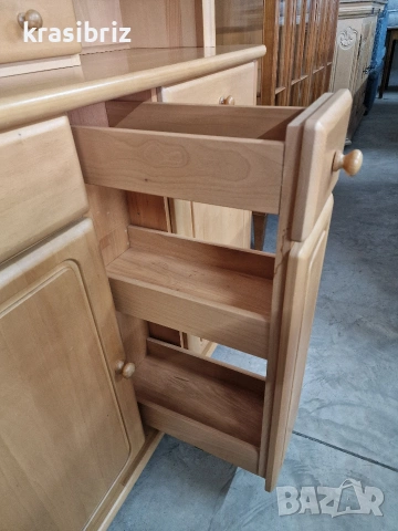 Масивна Витрина -внос от Германия! , снимка 6 - Секции и витрини - 53521916