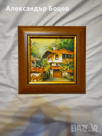  ГОБЛЕН- ръчна обработка- ПРЕКРАСЕН, снимка 3 - Гоблени - 49263356