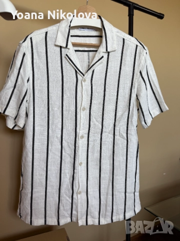 Мъжка риза ZARA - Размер М, снимка 3 - Ризи - 51770754