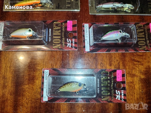 Воблери Smith Camion SR,Magnum SSR,Still,Megabass,щурци за клен,кутии за примамки,мухарка., снимка 3 - Такъми - 53667103