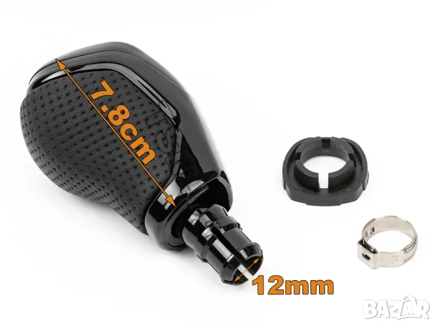 КОЖЕНА ТОПКА за СКОРОСТЕН ЛОСТ за VW GOLF PASSAT TIGUAN T-ROC CADDY AUDI A3 A4 SEAT LEON CUPRA ГОЛФ, снимка 12 - Аксесоари и консумативи - 56083349