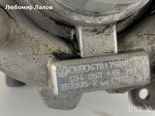 Турбо GTB 1756 VK Audi 2.7 TDI , снимка 2 - Части - 50839116