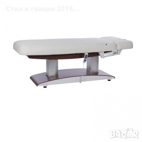 Спа кушетка Troch (4 мотора) - венге 198 x 76 x 67/94 см, снимка 1