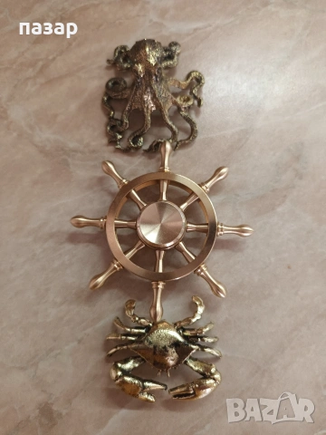 Бронзов морски лот колекция, снимка 9 - Антикварни и старинни предмети - 50355737