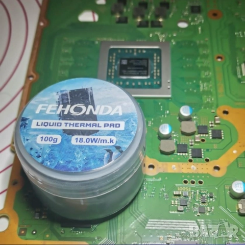 PS4/Pro/Slim почистване, паста/PTM + течен термопад, снимка 7 - PlayStation конзоли - 41959411