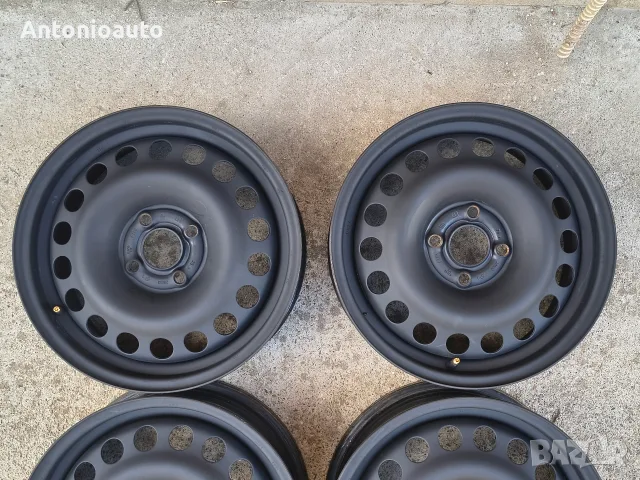 4х100 - 15 цола Опел 4x100 Opel 4 x 100 метални джанти 4 броя , снимка 7 - Гуми и джанти - 56098787