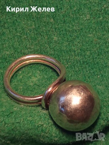 СРЕБЪРЕН ФЕШЪН АР ДЕКО СТИЛ ВИНТИДЖ ПРЪСТЕН СРЕБРО 925 РЪЧНА МАЙСТОРСКА ИЗРАБОТКА 7629, снимка 13 - Пръстени - 37395465