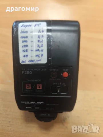 OLYMPUS F280 FLASH, снимка 3 - Светкавици, студийно осветление - 47276327