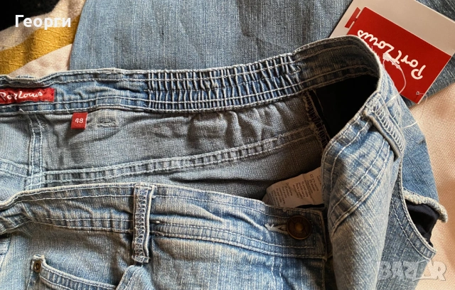 Светло сини дънки от марката Port Louis, 2XL, снимка 5 - Дънки - 53863377