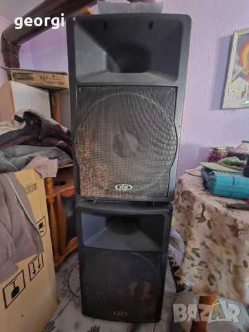 тонколони eltax I koda с усилвател pioneer , снимка 1