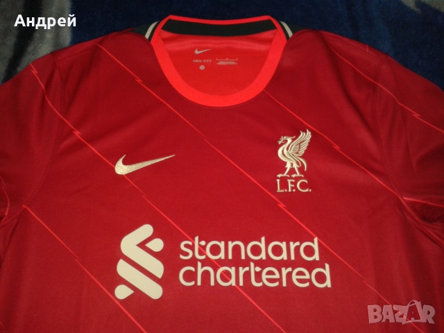 100% Оригинал с автографи! Liverpool/Ливърпул фланелка/тениска!, снимка 3 - Футбол - 36046869