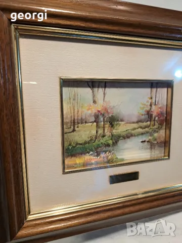 авторска картина акварел    11/5, снимка 2 - Картини - 47572489