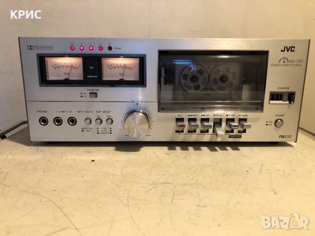 JVC KD-21D stereo cassette deck