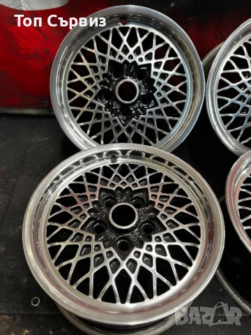 Ретро магнезиеви джанти за Мерцедес (Mercedes), 15 цола, 5x112, снимка 6 - Гуми и джанти - 53621752