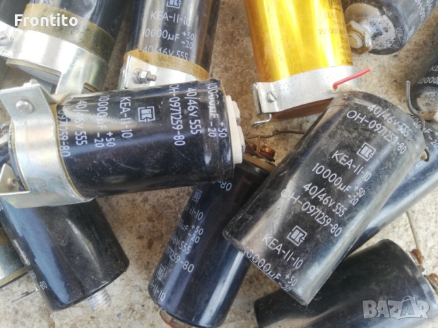 кондензатори, снимка 2 - Друга електроника - 53757024