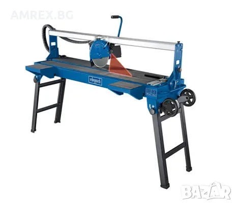 Машина за мокро рязане на плочки Scheppach FS1200 PRO – 1200 мм, 1200 W, диск 230 мм