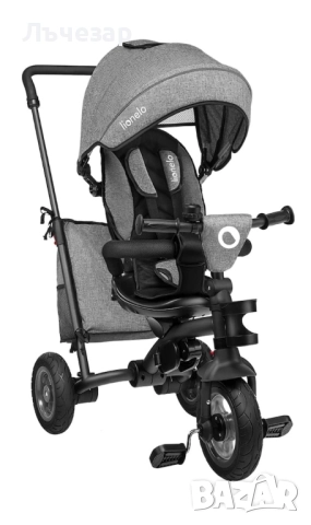 Триколка 2 в 1 Lionelo Tris – Сиво