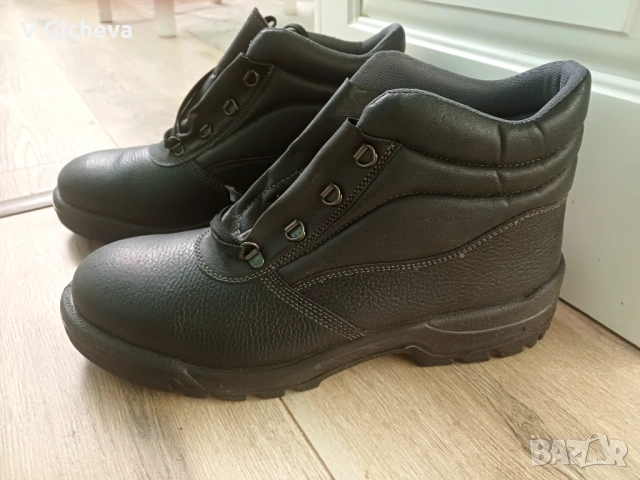 Работни обувки с метално бомбе, снимка 3 - Мъжки боти - 53584812
