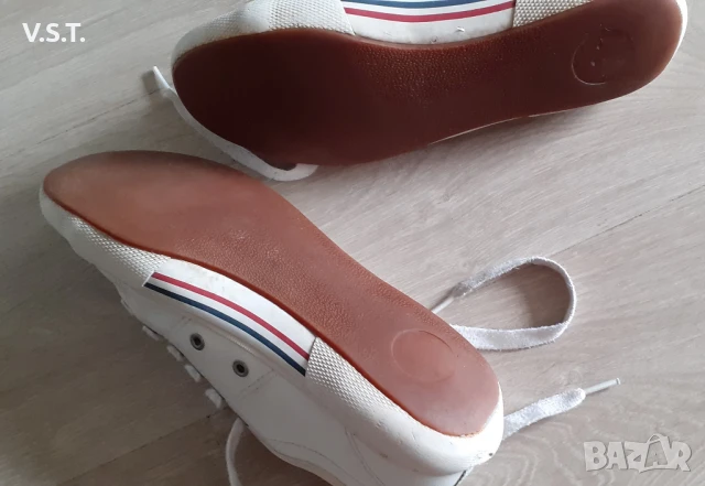 Оригинални Fred Perry Мъжки Маратонки Естествена Кожа, снимка 6 - Маратонки - 51025217