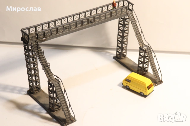 FALLER? KIBRI? VOLLMER? H0 1/87 СГРАДА МОСТ ВАГОН ВЛАК ЖП, снимка 7 - Колекции - 53742792