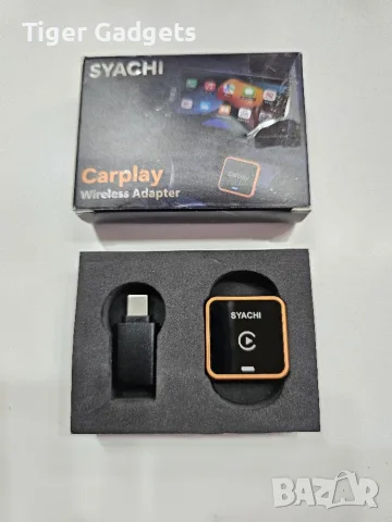 SYACHI 2-in-1 Wireless CarPlay & Android Auto Adapter – USB-A/USB-C, iPhone & Android, снимка 9 - Аксесоари и консумативи - 56073436