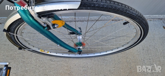 Дамски алуминиев велосипед CHECKER PIG колело 28", снимка 7 - Велосипеди - 53793099