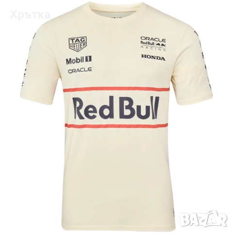 Red Bull Racing Heritage T-Shirt - Оригинална мъжка тениска размер L, снимка 2 - Тениски - 52756045