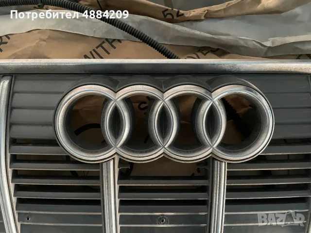 Предна решетка 4KE8536513DA и маркуч за измиване на фарове за Audi Etron 4KE955970, снимка 3 - Части - 56240456
