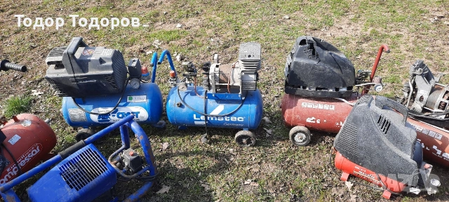 Компресор за въздух 50 25 и 6 литра 12 броя, снимка 3 - Компресори - 53693837