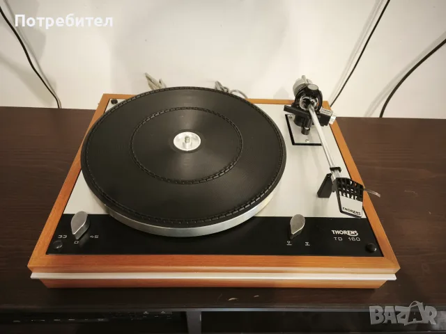 Thorens TD160 грамофон, снимка 3 - Грамофони - 56152819