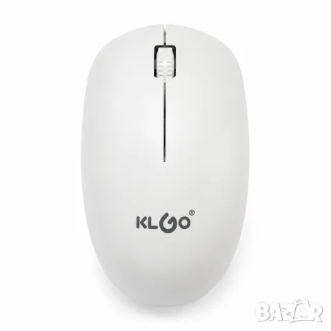 Безжична компютърна мишка KLGO 1200 DPI бяла