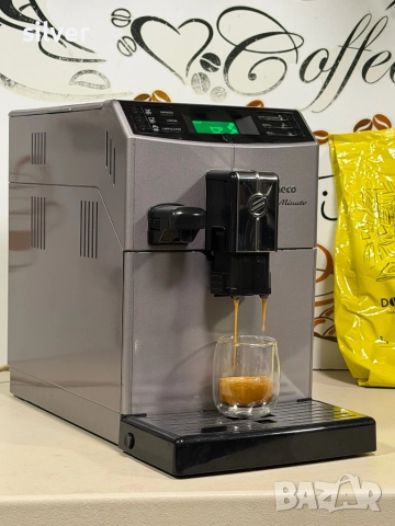 Кафемашина кафе автомат saeco minuto с гаранция, снимка 4 - Кафемашини - 52236190