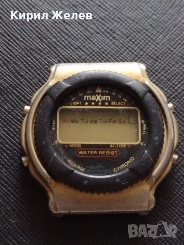 РЕТРО МОДЕЛ MAXIM WATER RESISTANT ИНТЕРЕСЕН РЯДЪК КОЛЕКЦИОНЕРСКИ 33203, снимка 7 - Мъжки - 38712285