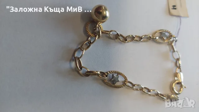Златна Гривна 4,11 гр. 14 к. НОВА 92 Евро/гр. 