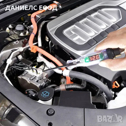 Професионален автомобилен тестер с дигитален дисплей 6-24V, снимка 3 - Аксесоари и консумативи - 47273226