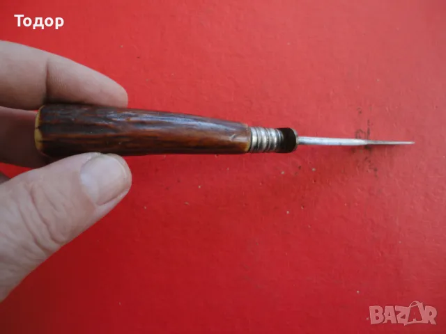 Невероятен ловен нож Hubеrtus Solingen, снимка 6 - Ножове - 49606548