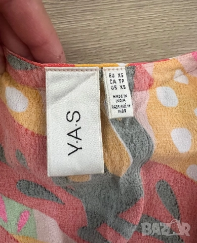 Асиметрична шарена рокля, снимка 4 - Рокли - 51463953