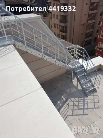 Метална стълба за втори етаж на къща, снимка 9 - Ремонти на къщи - 49558386