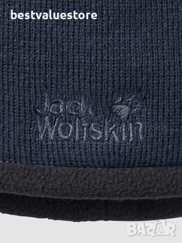 Jack Wolfskin Шапка Stormlock Logo Knit, снимка 3 - Шапки - 44804380