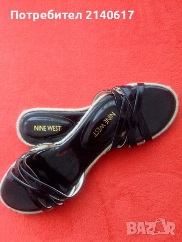 Дамски чехли,лак NINE WEST N:38, снимка 3 - Чехли - 40889368