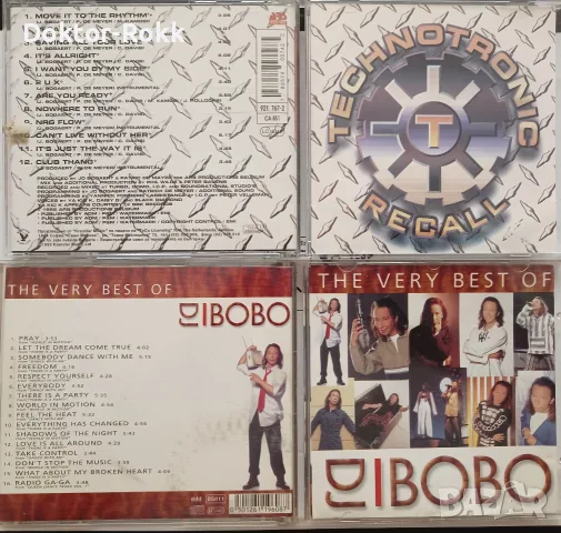 DJ Bobo & Technotronic & E-type - аудио дискове , снимка 2 - CD дискове - 56122259