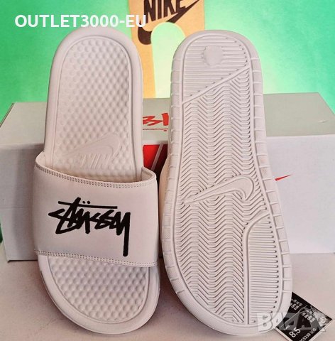 STÜSSY & NIKE BENASSI SLIDE, снимка 2 - Джапанки - 41883334