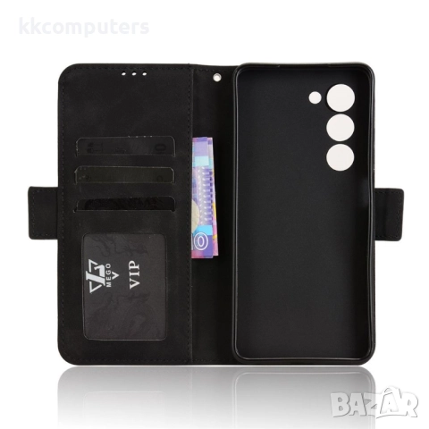 Oppo A5 5G / A5 4G кожен портфейл калъф с джобове за карти – 5 цвята, снимка 6 - Резервни части за телефони - 51607270