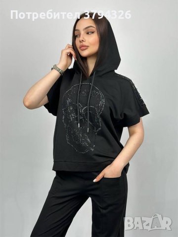 Дамски комплект горнище и долнище  COCO BIANCA , снимка 2 - Комплекти - 41675439